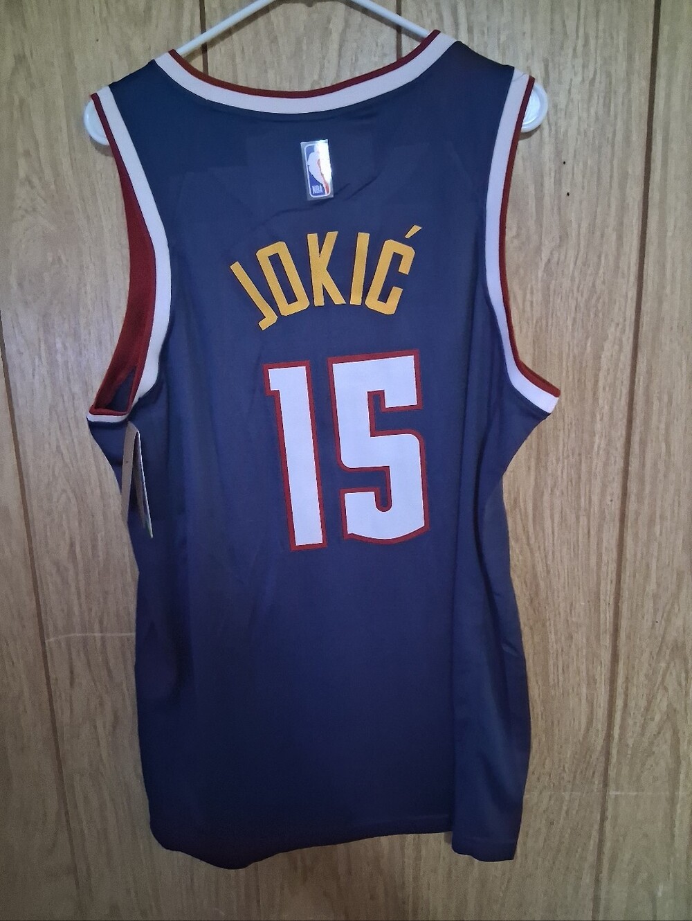 Mystery Sports Card With Nicola Jokic Denver Nuggets Xl Jersey